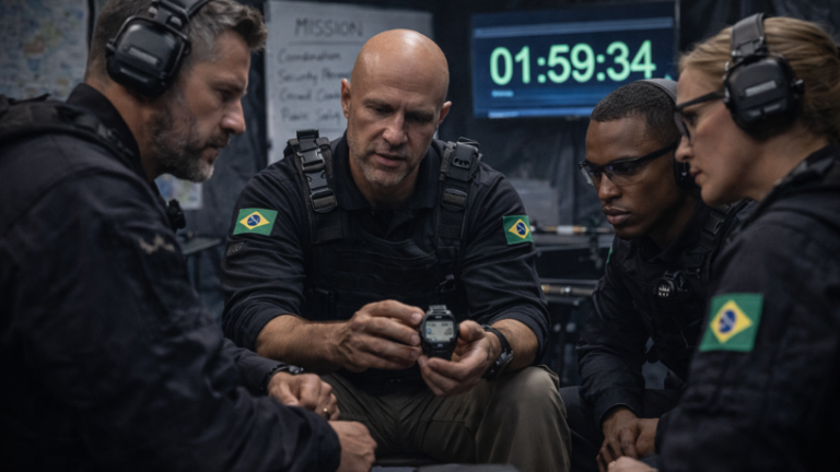 Ernesto Kenji Igarashi aborda a gestão de tempo em missões sensíveis de segurança.